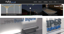 Desktop Screenshot of nykslighting.com